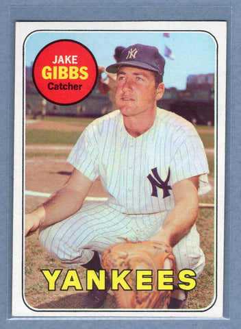 1969 Topps #401 Jake Gibbs (d) EX-MT  GO700