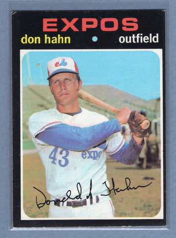 1971 Topps #94 Don Hahn  EX  GO950