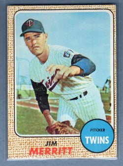 1968 Topps 64 Jim Merritt VG-EX SET BREAK