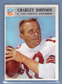1966 Philadelphia #163 Charley Johnson VG-EX  GO171