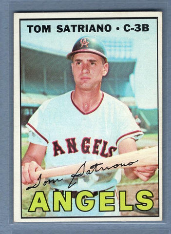 1967 Topps #343 Tom Satriano EX G0416B
