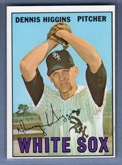 1967 Topps #52 Dennis Higgins(1) EX-MT  GO100