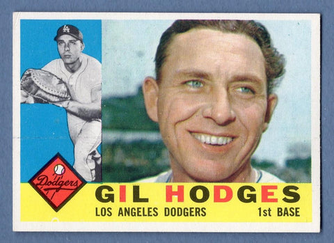 1960 Topps #295 Gil Hodges EX  GO560