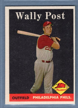 1958 Topps #387 Wally Post EX  GO401