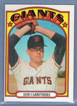 1972 Topps #76 Don Carrithers (a) EX-MT  GO544
