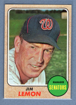 1968 Topps #341 Jim Lemon (a)  EX-MT  GO550