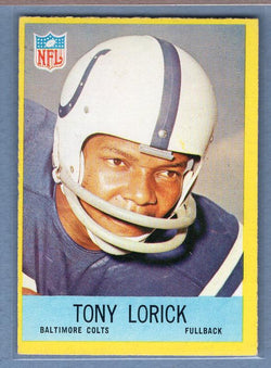 1967 Philadelphia #18 Tony Lorick EX GO73