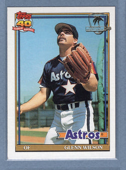 1991 Topps Desert Shield #476 Glenn Wilson  NM  GO600