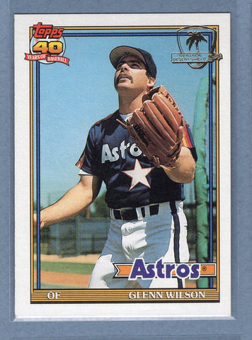 1991 Topps Desert Shield #476 Glenn Wilson  NM  GO600