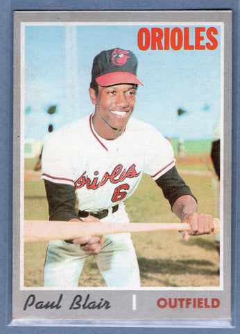 1970 Topps #285 Paul Blair VG-EX