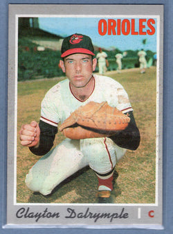 1970 Topps #319 Clayton Dalrymple VG-EX