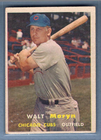 1957 Topps #16 Walt Moryn VG-EX     GO80