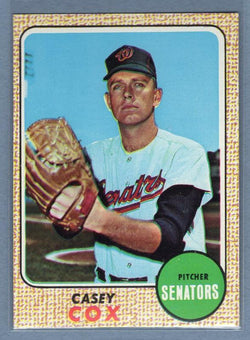 1968 Topps 66 Casey Cox VG-EX SET BREAK