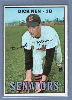 1967 Topps #403 Dick Nen EX  GO446