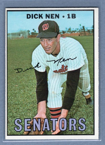 1967 Topps #403 Dick Nen EX  GO446