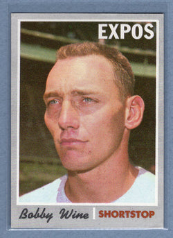 1970 Topps #332 Bobby Wine  EX-MT  GO450