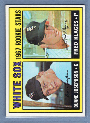 1967 Topps #373 White Sox Rookies EX-MT    GO323