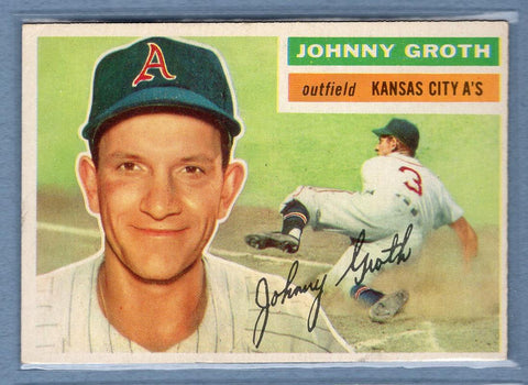 1956 Topps #279 Johnny Groth (GB) EX  GO67
