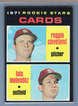 1971 Topps #216 Cardinals Rookies (Reggie Cleveland)   EX-MT  GO550