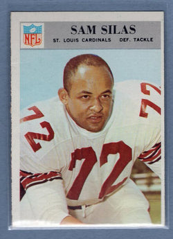 1966 Philadelphia #166 Sam Silas EX  GO171