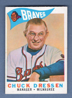 1960 Topps #213 Chuck Dressen EX-MT  GO240A