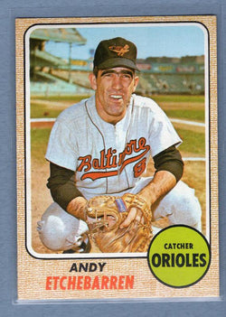 1968 Topps #204 Andy Etchebarren(c) EX  GO250
