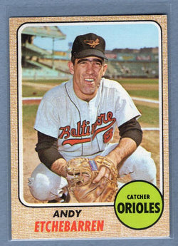 1968 Topps #204 Andy Etchebarren EX-MT  GO588