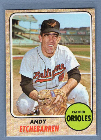 1968 Topps #204 Andy Etchebarren EX-MT  GO588