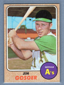 1968 Topps #343 Jim Gosger (a)  EX-MT  GO550