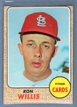 1968 Topps 68 Ron Willis VG-EX SET BREAK