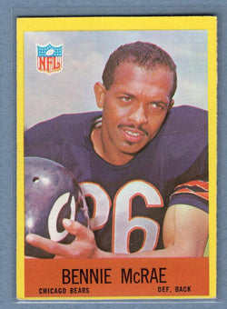 1967 Philadelphia #32 Bennie McRae EX GO73