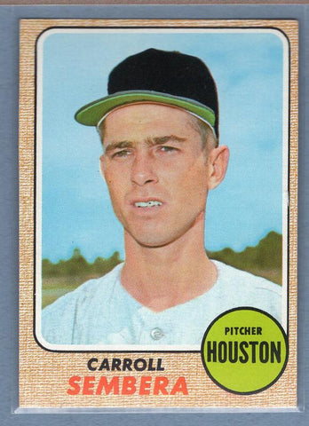 1968 Topps #207 Carroll Sembera(a) EX  GO250