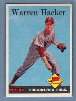 1958 Topps #251 Warren Hacker (a) VG-EX  GO501