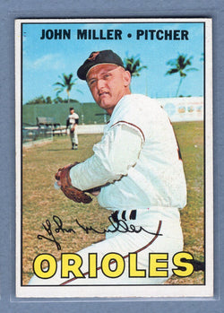 1967 Topps #141 John Miller EX  GO215