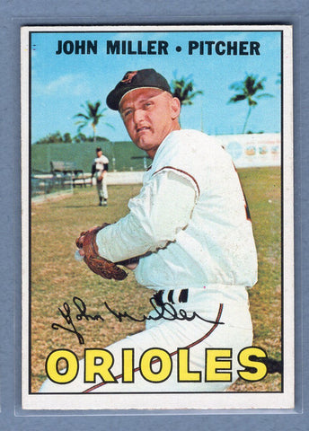 1967 Topps #141 John Miller EX  GO215
