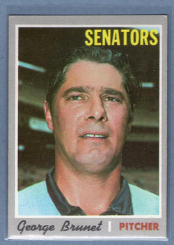 1970 Topps #328 George Brunet VG-EX