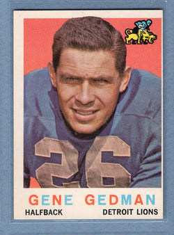 1959 Topps #35 Gene Gedman (b) EX  GO801