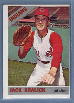 1966 Topps #129 Jack Kralick (d) VG-EX  GO152