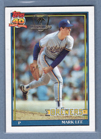 1991 Topps Desert Shield #721 Mark Lee  NM  GO625