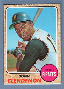 1968 Topps #344 Donn Clendenon (a)  EX-MT  GO550