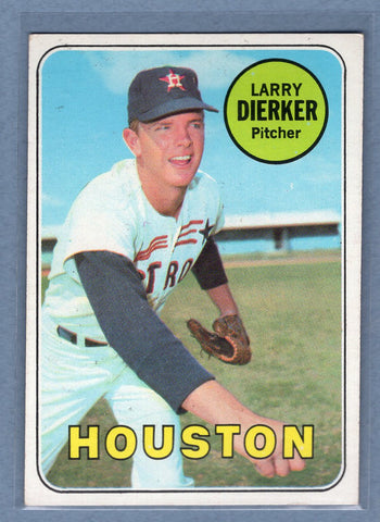 1969 Topps #411 Larry Dierker(c) EX-MT  GO850