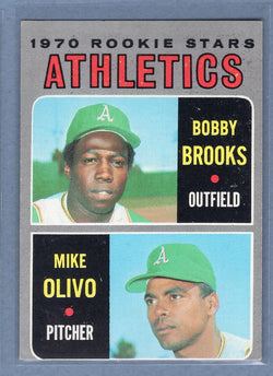 1970 Topps #381 Athletics Rookies   EX  GO900