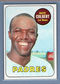 1969 Topps #408 Nate Colbert (a) EX-MT  GO700