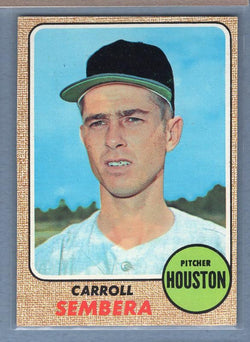 1968 Topps #207 Carroll Sembera(c) EX  GO250