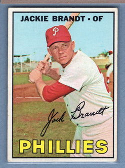 1967 Topps #142 Jackie Brandt EX  GO215