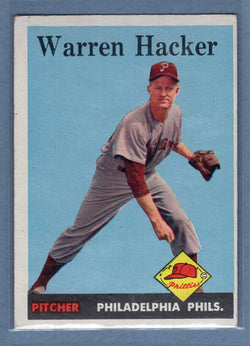 1958 Topps #251 Warren Hacker (c) VG-EX  GO501