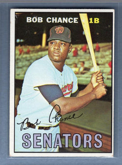 1967 Topps #349 Bob Chance EX G0416B