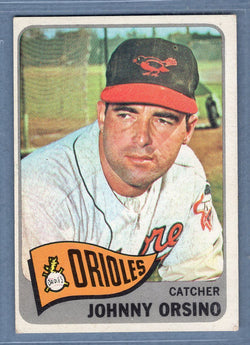 1965 Topps #303 Johnny Orsino VG-EX  GO320