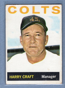 1964 Topps #298 Harry Craft  VG  GO441