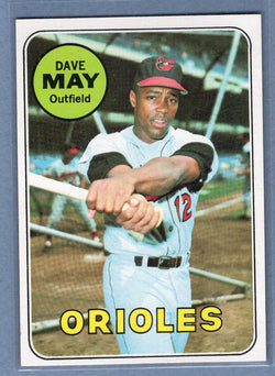 1969 Topps #113 Dave May (b) EX-MT  GOWABB
